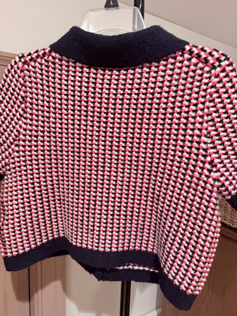 Boden Textured Short Sleeve Collared Cardigan Jacket S - Picture 4 of 4